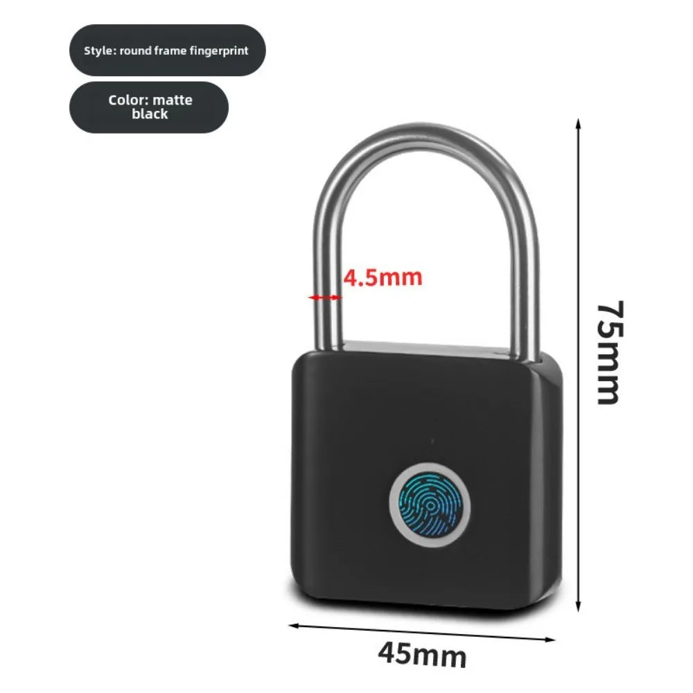 Keyless Smart USB Charging Fingerprint Lock