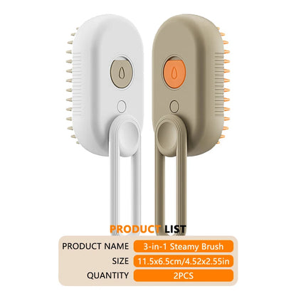 Reusable Double-Sided Pet Hair Removal Glove Anti-Static Grooming Tool for Cats Dogs Soft Brush Mitt for Furniture Carpet Cloth