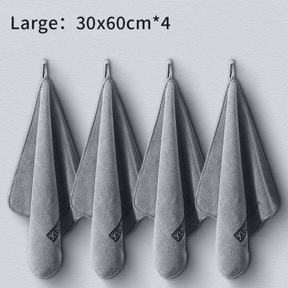 High-end Microfiber Auto Wash Towel Car Cleaning Drying Cloth Hemming Car Care Cloth Detailing Car Wash Towel