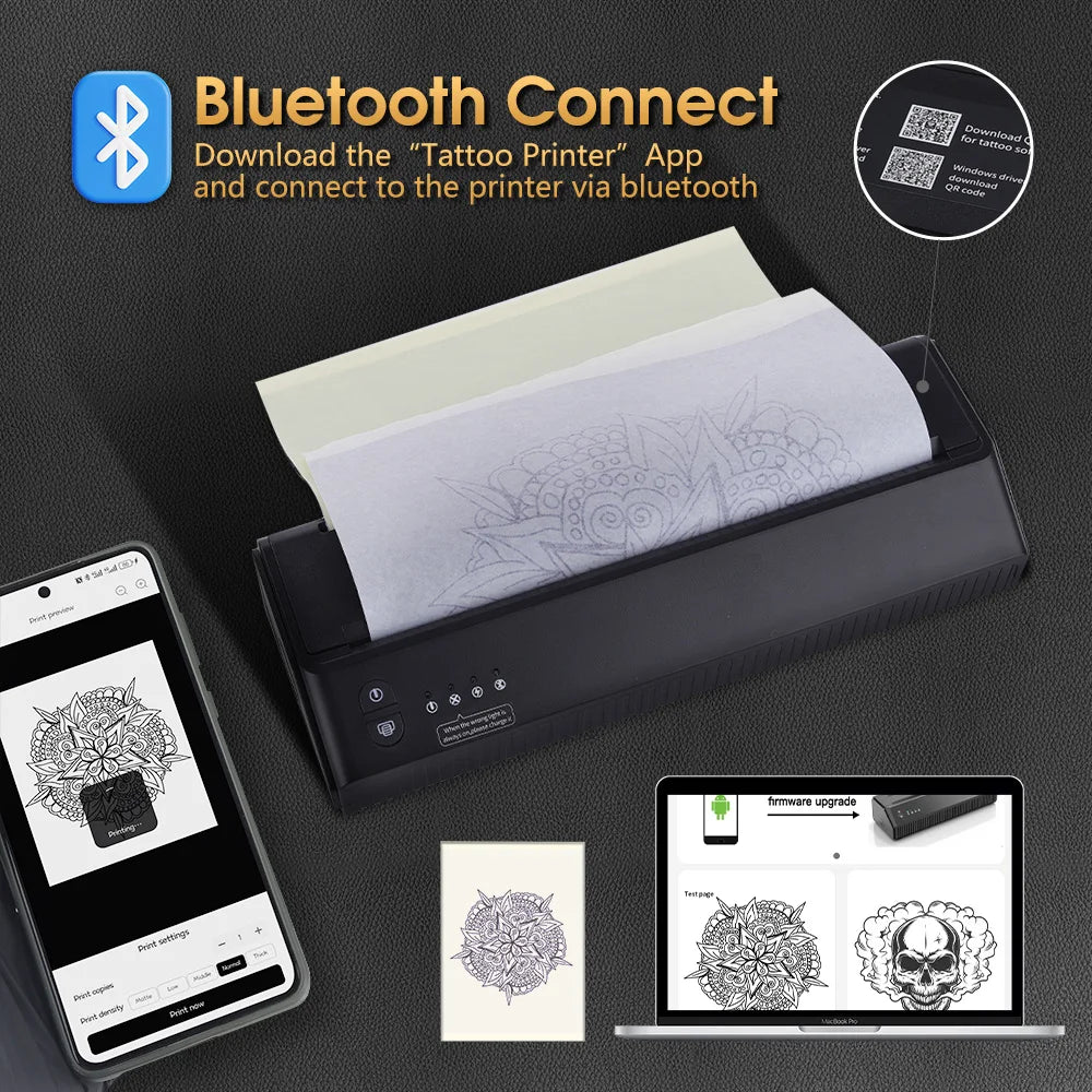 Wireless Tattoo Printer