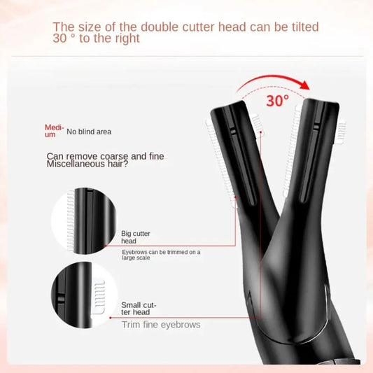 Detachable Electric Eyebrow Trimmer Multi-purpose