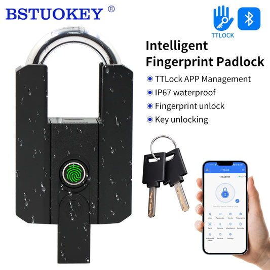 Smart Fingerprint Padlock Waterproof