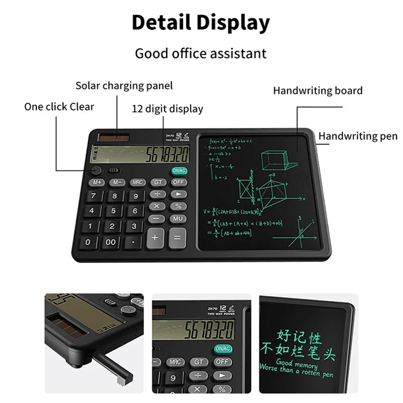 Calculator with LCD