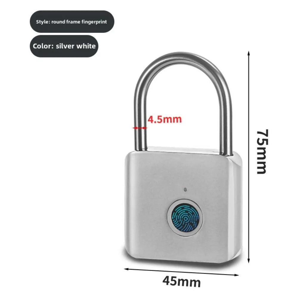 Keyless Smart USB Charging Fingerprint Lock