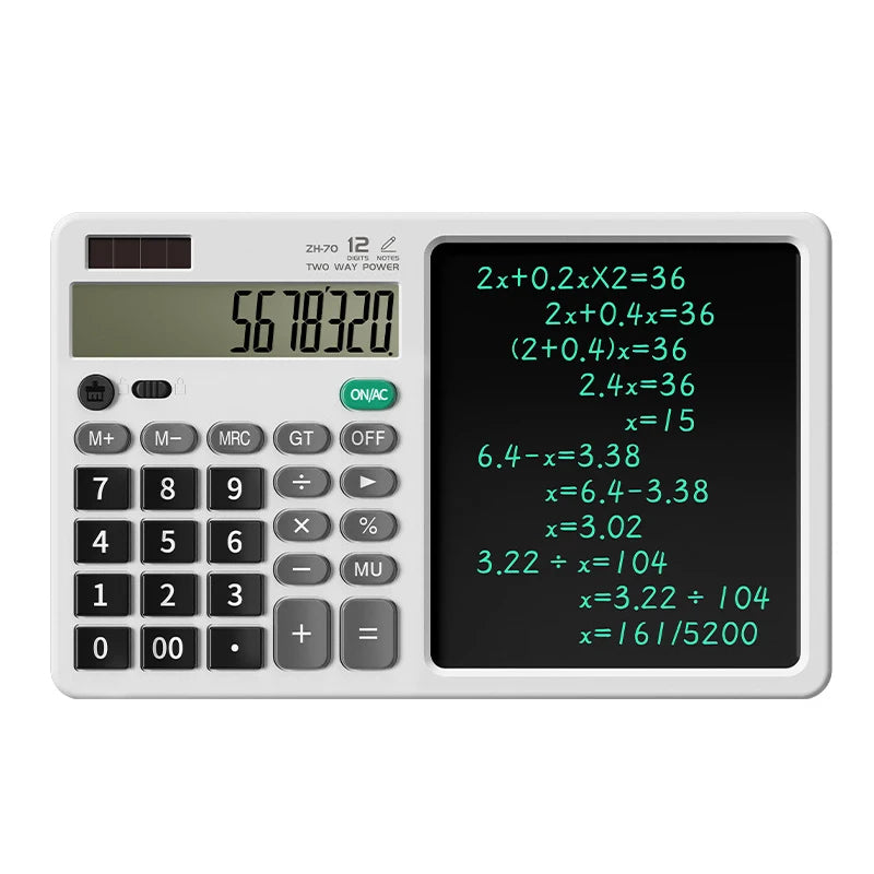 Calculator with LCD