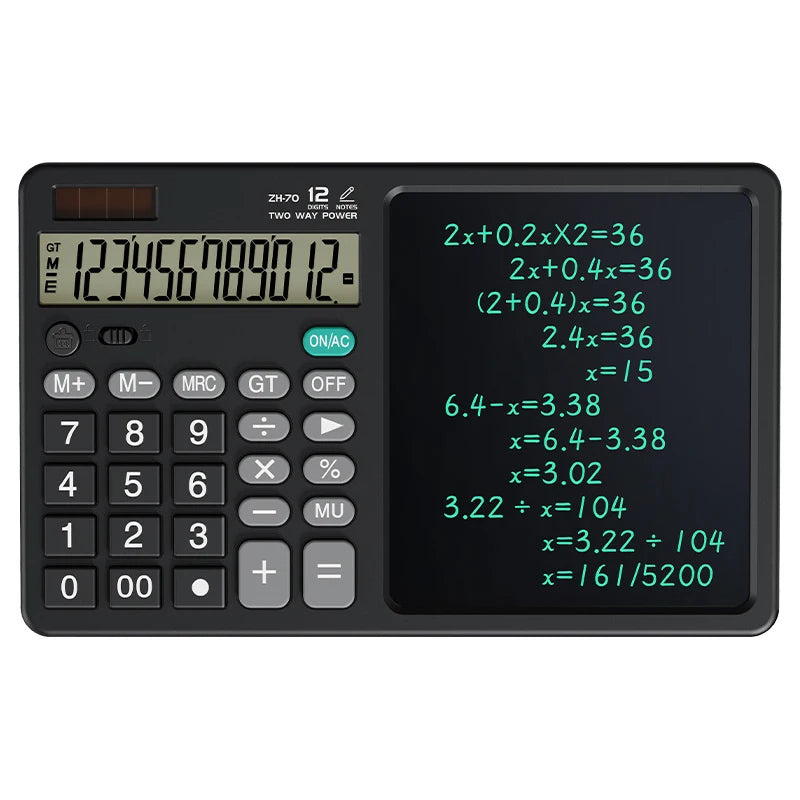 Calculator with LCD