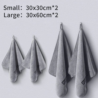 High-end Microfiber Auto Wash Towel Car Cleaning Drying Cloth Hemming Car Care Cloth Detailing Car Wash Towel