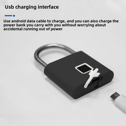 Keyless Smart USB Charging Fingerprint Lock