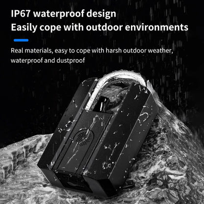 Smart Fingerprint Padlock Waterproof