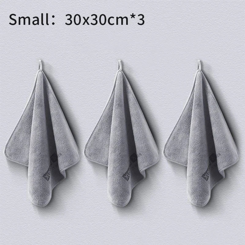 High-end Microfiber Auto Wash Towel Car Cleaning Drying Cloth Hemming Car Care Cloth Detailing Car Wash Towel